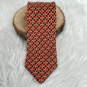 Brook Brothers Silk Chain Link Print Tie